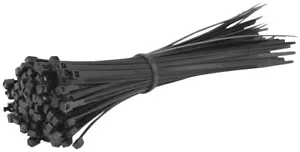 Wire Ties 4" Black 1000 Pcs Per Bag Xscorpion - Picture 1 of 2