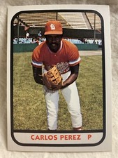 1981 Salt Lake City Gulls Minor League TCMA #10 Carlos J. Perez