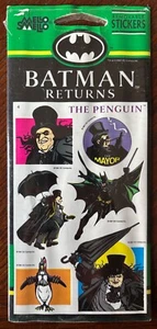 MELLO SMELLO BATMAN RETURNS Sticker Sheet #4 Brand New 1992 Sealed Original - Picture 1 of 1