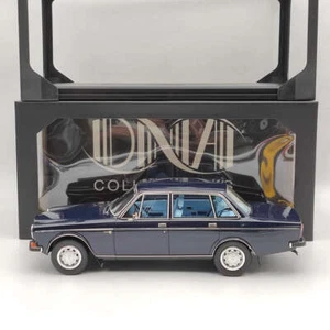 DNA Collectibles 1/18 Volvo 164 E 1972 DNA000174 Resin Model Car Limited Blue - Foto 1 di 9