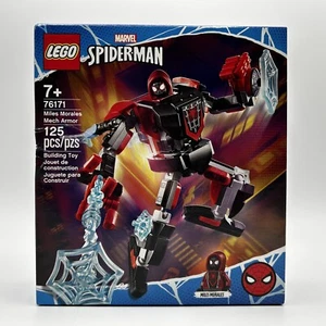 LEGO 76171 Marvel Spider-Man Miles Morales Mech Armor - New Sealed Damaged Box - Picture 1 of 12