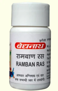 2 x Ayurvedische Baidyanath Ramban Ras Tabletten 80 - Bild 1 von 3