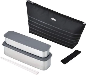 DSA-804W BKBD Thermos Fresh Lunch Box 0.03 fl oz 0.8 L Black Japan New - Picture 1 of 1