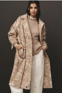 NWT Anthropologie Multi Paisley Duster Kimono Coat O/S XS S M L XL