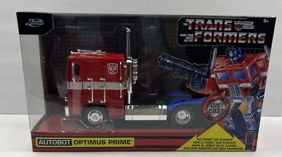 Jada G1 TRANSFORMERS Autobot Optimus Prime 2022 Diecast 1/24 Scale #99524 NIB - Image 1 of 4
