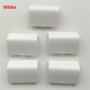 5 Pieces White Replacement Battery Cover Pack For Xbox One Wireless Controller - Picture 1 of 5