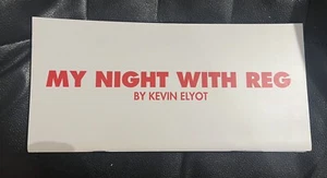 My Night With Reg Theatre Programme Donmar Warehouse - Picture 1 of 1