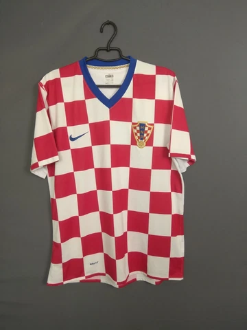 Croatia Jersey 2008 2009 Home LARGE Shirt Nike 264435-614 ig93 Cover