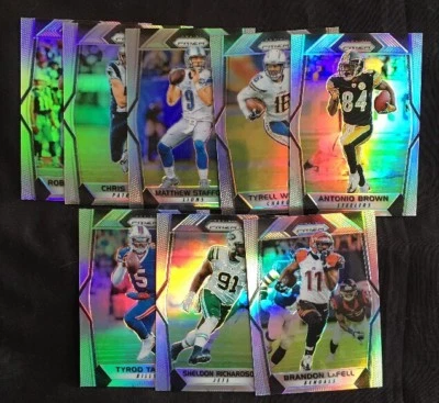 2017 Panini Prizm Football Silver Prizm Cards Lot You Pick - Image 1 of 2