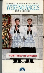 We're No Angels Robert De Niro (SPANISH SUBTITLES) USED VERY GOOD VHS - Picture 1 of 2