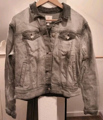 Jaqueta jeans LuLaRoe feminina grande cinza  - Imagem 1 de 4