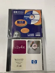 Hewlett Packard Blank CD-R Recordable Rewriteable 650 MB 74 min Data PACK OF 11 - Picture 1 of 2