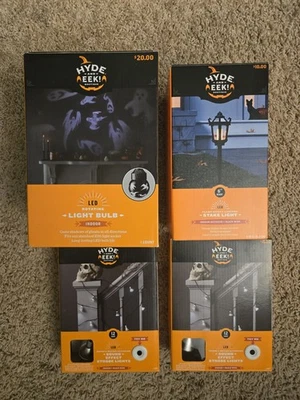 Hyde & Eek Lot Of Halloween Lights And Decor - Brand New Or Open Box - Image 1 of 4