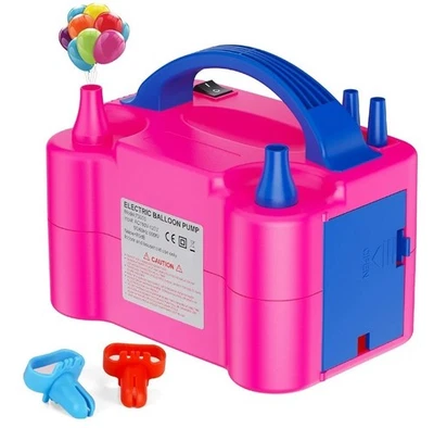 Электрический воздушный насос - двойной сопло автоматический насос для вечеринки декор новый - Изображение 1 из 4