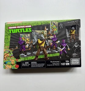 Mega Bloks Teenage Mutant Ninja Turtles ROCKSTEADY VILLAIN PACK Sealed/New - Picture 1 of 2
