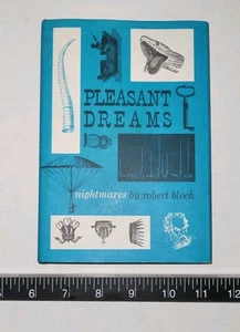 Pleasant Dreams Nightmares Robert Bloch Signed 1st Edition Book - Picture 1 of 7