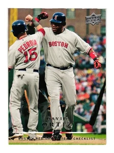2008 Upper Deck #373 David Ortiz Boston Red Sox - Picture 1 of 2