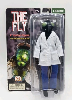 Mego 8” Legend Series-The Fly 14 Pts Articulación Onda 8 Monstruo Nuevo Algo De Uso Foto 1 de 4