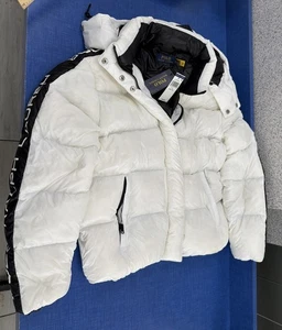 LESEN* POLO RALPH LAUREN DAMEN STEPPJACKE PUFFER DAUNEN KAPUZE WEISS GR. XXL - Bild 1 von 14