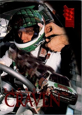 1995 VIP Red Hot #8 Ricky Craven - RAC - Image 1 of 2