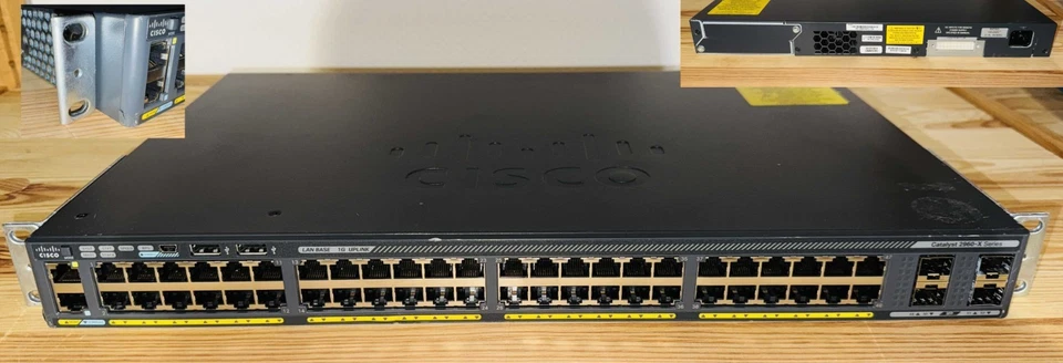CISCO WS-C2960X-48TS-L - 48 Port - Image 1 of 1