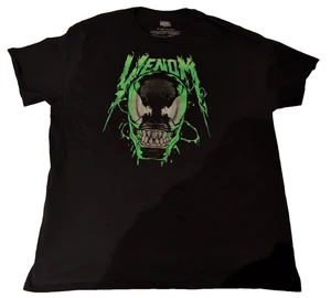 Marvel Venom Herren schwarz grün Kurzarm Shirt T-Shirt Größe 2X  - Bild 1 von 11