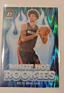 2024-25 Panini Donruss Optic #5 Kel'el Ware Blanco Caliente Novatos Verde Choque/149 - Imagen 1 de 7
