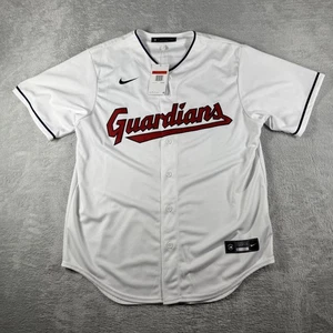 Cleveland Guardians Jersey Mens Large White MLB Baseball Nike Shane Bieber 57 - Picture 1 of 16