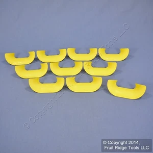 Leviton SRAGD-SLT Guide raggio condotto fibra gialla 2"x2" e 2"x4" confezione da 10 pezzi - Foto 1 di 5