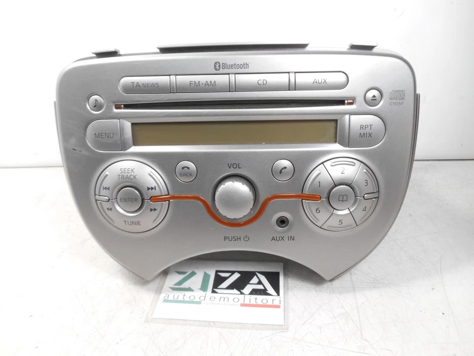 Autoradio Lettore CD Nissan Micra K13 2011 28185-1HA0A - Immagine 1 di 4