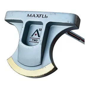 MaxFli A10 Two Mallet Putter Steel Shaft Never Bend Grip 36" Right-Handed - Picture 1 of 12
