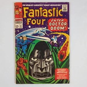 Fantastic Four #57 Dezember 1966 Marvel Comics Doctor Doom Silver Surfer Sehr guter Zustand 4,0 S Lee - Bild 1 von 18