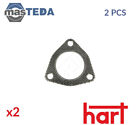 702 042 Exhaust Pipe Gasket Centre Front Rear Hart 2Pcs New Oe Replacement