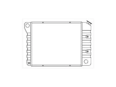 For 1980-1986 Chevrolet Caprice Radiator 96772KNDS 1985 1981 1982 1983 1984 - Image 1 of 2