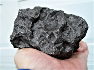 MUSEUMSQUALITÄT! SENSATIONELLES PROBEN! NEU HIMMELFELD METEORIT 2104 GMS - Bild 1 von 12