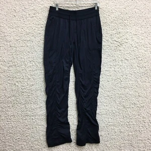 The North Face Pants Medium Adult Navy Blue Joggers Straight Pockets Logo Womens - Picture 1 of 11