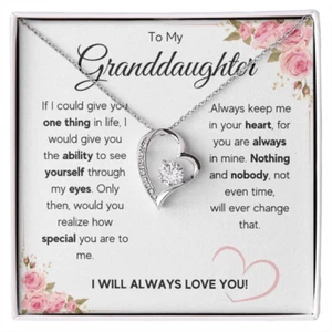 Gifts for adult granddaughter from grandma and grandpa graduation Necklace - Picture 1 of 6