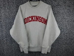 Vintage Champion Reverse Weave Dickinson College Crewneck Pullover Small Gray - Picture 1 of 16