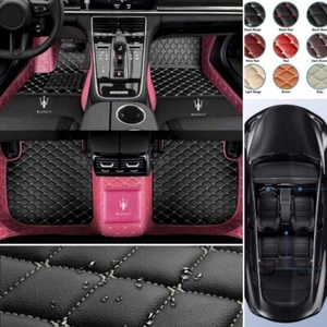 For Maserati Quattroporte 2004-2024 Car Floor Mats Waterproof Custom Auto Pads - Picture 1 of 24