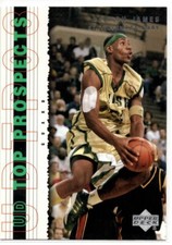 2003-04 Upper Deck UD Top Prospects Lebron James Rookie Card #3