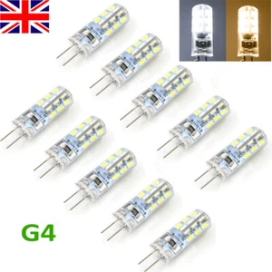 10pcs G4 LED Bulbs 1.5W Capsule Replace Halogen Bulb DC 12V Light Bulb Lamps UK - Picture 1 of 14