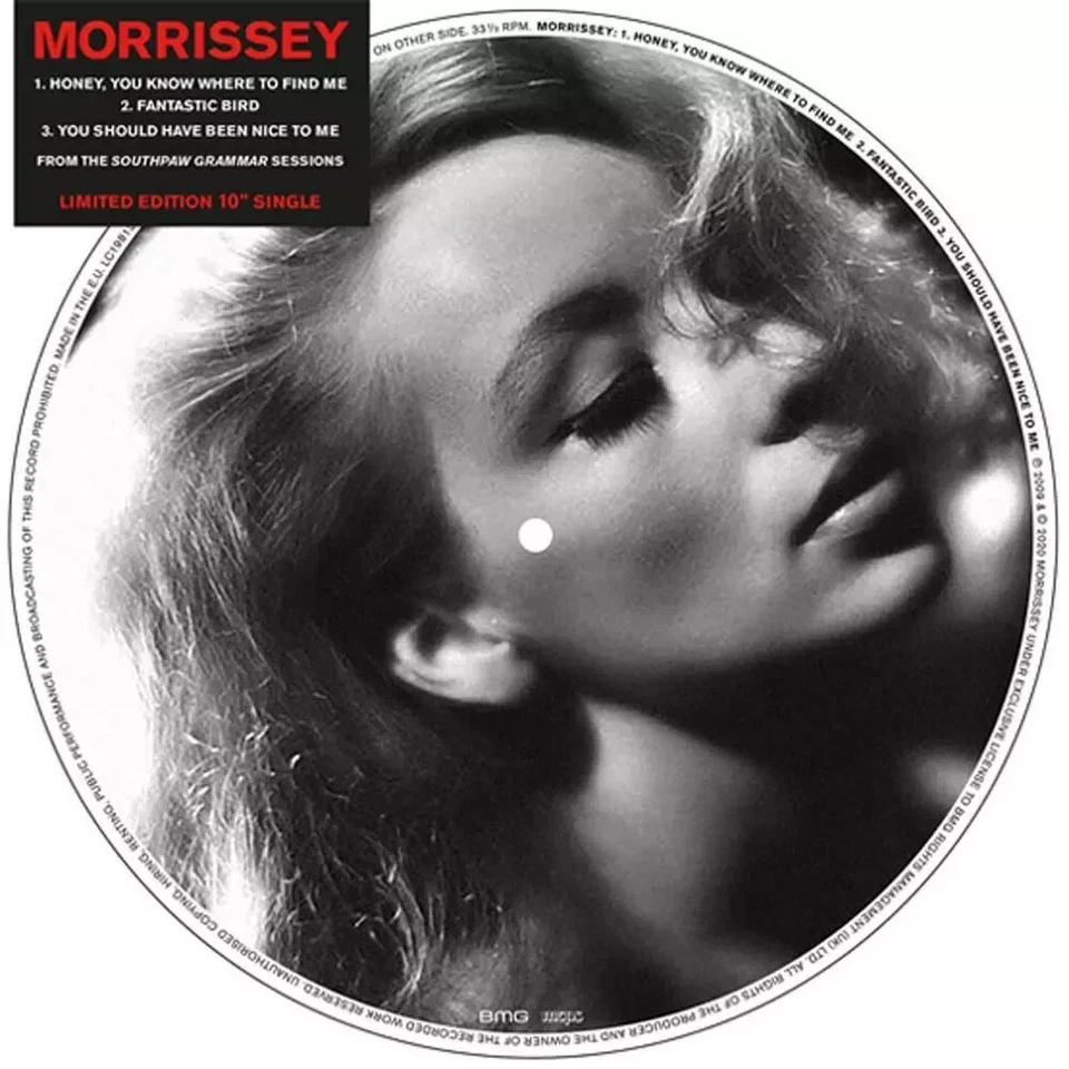 Morrissey - Honey You Know Where To Find Me 10" Vinyl RSD 2020 RECORD STORE DA - Image 1 of 1