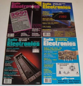 Radio Electronics Magazines, a Lot of Four Months: May, June, Jul, Aug, 1987 - Bild 1 von 5