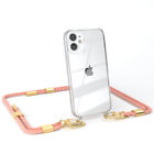 Cover With Band for IPHONE 12 Mini Mobile Handykordel Cord Cover Coral