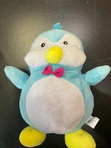 Stofftier Pinguin 8 Zoll blau bunt weich Pinguin - Bild 1 von 2