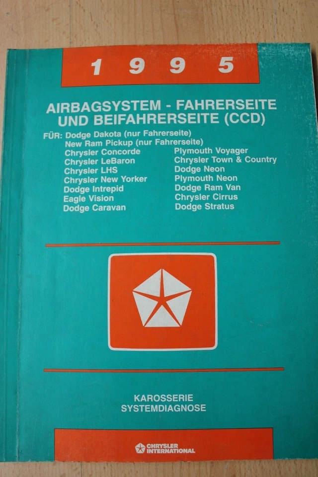 Chrysler Jeep 1995 LHS Le Baron Airbag CCD Systemdiagnose - Bild 1 von 1