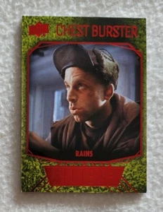 2021 Upper Deck Alien 3 "Rains" Chest Burster Trading Card CB-6 - Picture 1 of 1