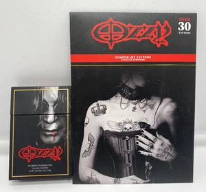 Ozzy Osbourne Eyeshadow SMUDGE STICKS Makeup 5 Pack WITH TEMPORARY TATTOOS PACK - Picture 1 of 12