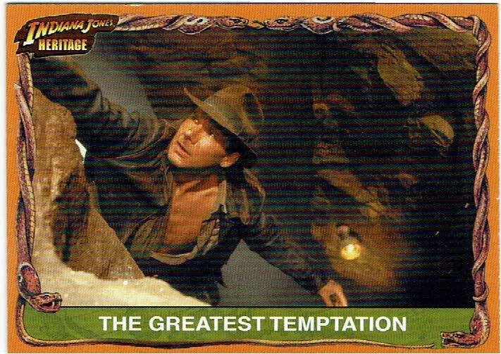 Indiana Jones Heritage Topps 2008 White Back Parallel Chase Card #80 - #433/500 - Image 1 of 1