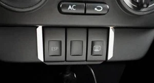 D VW New Beetle Chrom - Streben Blenden für Schalter ESP Edelstahl poliert - Bild 1 von 3